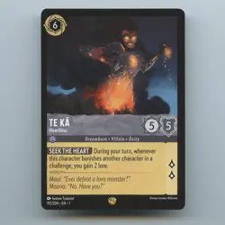 Te Ka - Heartless 192/204 EN 1 | Legendary Non-Foil | Disney Lorcana TCG - Image 1