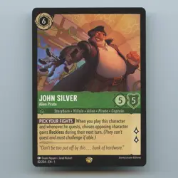 John Silver - Alien Pirate 82/204 EN 1 | Legendary Non-Foil | Disney Lorcana TCG - Image 1