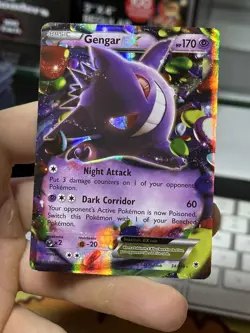 #2 Gengar EX 34/119 XY Phantom Forces 2014 Holo Rare Pokemon Card TCG - Image 3