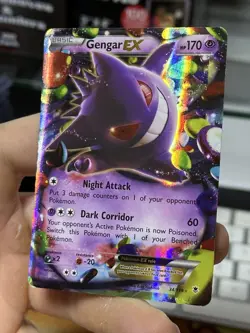 #2 Gengar EX 34/119 XY Phantom Forces 2014 Holo Rare Pokemon Card TCG - Image 4