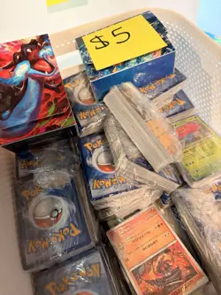 Pokemon Card Lot 300 Total Cards Per Package - Image 2