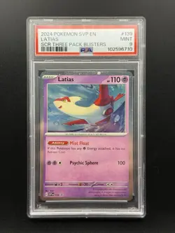 Latias 139 (Cosmos Holo) Sv: Scarlet & Violet Promo Cards - PSA 9 Mint - Image 1