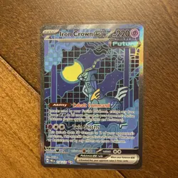 Iron Crown ex - 158/131 - SIR - Prismatic Evolutions - Pokemon Card - NM - Image 1