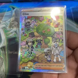 Pokemon TCG Clive 236/091 Paldean Fates Special Illustration Rare Card SIR NM - Image 4