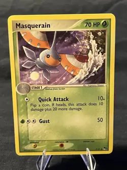 Masquerain 007/017 Pop Series 1 Regular NM Common Pokemon Card - Image 1