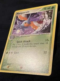 Masquerain 007/017 Pop Series 1 Regular NM Common Pokemon Card - Image 3