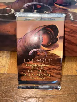 New Sealed One Dune CCG Collectible Card Game TCG Eye of the Storm Booster Pack - Image 1
