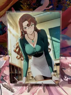 Non-Holo Sexy Waifus Goddess Story ACG Anime Manga Waifu Thick Double Sided Card - Image 1