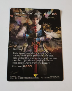MtG Dawn Warrior's Legacy (FCA-0041) Rare Full Art English MINT - Image 1