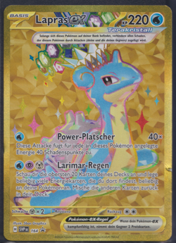 Lapras EX SVP 164 - Karmesin Purpur Black Star Promo - DE - PL - Pokemon TCG - Image 1