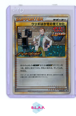 PROFESSOR ELM'S TRAINING METHOD POKEMON 23 2009 L-P PROMOS HOLO JAPANESE - Image 1