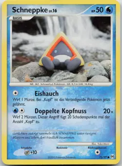 Schneppke 75/99 Yuka Morii Clay - Arceus - DE - EXC - Pokemon TCG Karte - Image 1