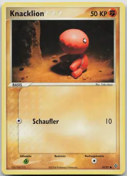 Knacklion 78/97 - EX Drache - DE - EXC - Pokemon TCG Karte - Image 1