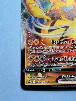 POKEMON - Black Star Promo - Zeraora VMAX - SWSH264 - deutsch - Image 4