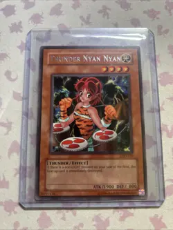 Yu-Gi-Oh! Thunder Nyan Nyan Lod-059 Eng Rare Near Mint - Image 1