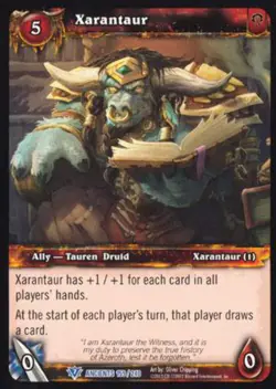 World of Warcraft TCG Xarantaur - War of the Ancients 159/240 - Image 1