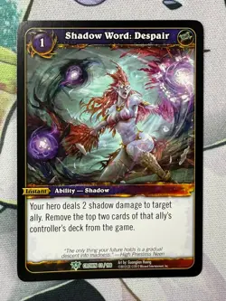 World of Warcraft TCG - Shadow Word: Despair 33 - Image 1