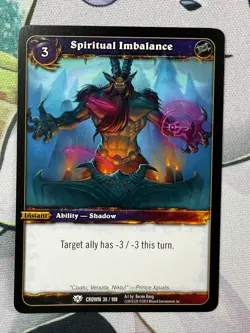 World of Warcraft TCG - Spiritual Imbalance 35 - Image 1