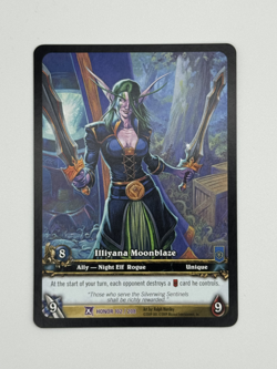 World of Warcraft TCG Honor 102/208 Extended Art Illiyana Moonblaze - Image 1