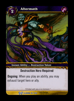 Hunt for Illidan Set - World of Warcraft WoW TCG Rares/Epics CHOOSE YOUR CARD - Image 2