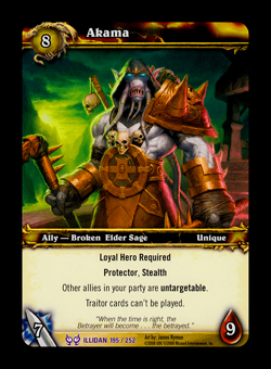 Hunt for Illidan Set - World of Warcraft WoW TCG Rares/Epics CHOOSE YOUR CARD - Image 3