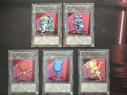 YuGiOh Ojama Token Set TP12 TP13 Black Yellow Green Red Blue Japanese UK Seller - Image 1