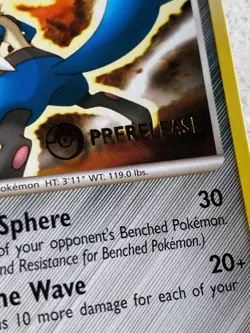 Lucario 53/127 Diamond & Pearl Platinum Pre Release Promo Stamped NM Pokemon TCG - Image 2