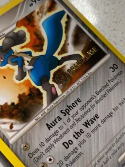 Lucario 53/127 Diamond & Pearl Platinum Pre Release Promo Stamped NM Pokemon TCG - Image 4