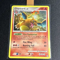 Charizard 1/99 Arceus Holo Rare Pokemon TCG Cosmos Set Pullable Version LP - Image 1