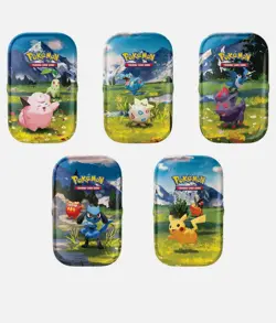 Ascended Heroes Mega Evolution Mini Tins (5 Total, 1 of Each Tin) - Image 1