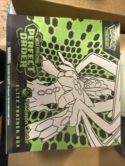 Pokemon Center PKC Exclusive ETB Mega Evolution Perfect Order - BRAND NEW SEALED - Image 1