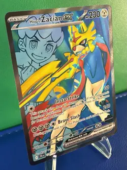 Pokemon TCG Hop's Zacian EX 176/159 Journey Together Ultra Rare - Near Mint - Image 2