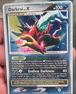 Pokemon Darkrai LV.X DP19 Diamond & Pearl Promo Holo Level Up 100 HP English - Image 1