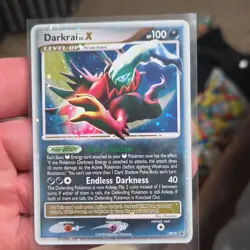 Pokemon Darkrai LV.X DP19 Diamond & Pearl Promo Holo Level Up 100 HP English - Image 4
