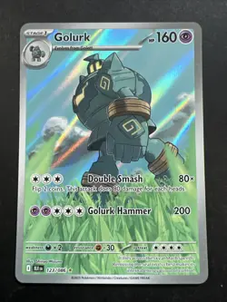 Golurk 123/086 - Black Bolt Illustration Pokemon TCG NM - Image 1