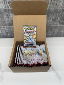 30x Pack Lot Pokemon TCG Prismatic Evolutions Booster Packs Sealed - Image 3