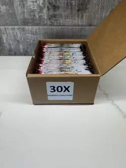 30x Pack Lot Pokemon TCG Prismatic Evolutions Booster Packs Sealed - Image 5