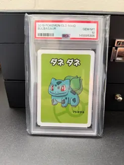 2019 POKEMON OLD MAID BULBASAUR PSA 10 - Image 1