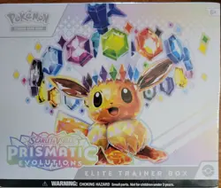 Prismatic Evolutions ETB Elite Trainer Box Pokemon TCG Sealed In Hand Fast Ship! - Image 1