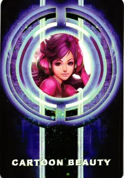 PEPPER DIVA Cartoon Beauty HOLOGRAPHIC Goddess Story Custom Art Collectible Card - Image 2