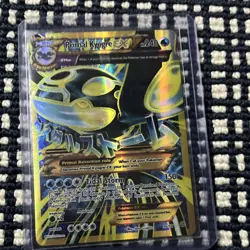 Pokemon Primal Kyogre EX Full Art Holo XY Primal Clash #96/98 Rare 2015 - Image 1