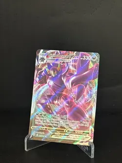 Pokemon Card Grimmsnarl VMAX 115/189 Ultra Rare Darkness Ablaze SWSH03 - Image 1