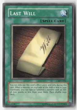 Yugioh - Last Will SYE-031 Unlimited - Starter Deck: Yugi Evolution - Image 1