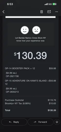 Lot Of 24 Packs Total Of One Piece 12 Pack OP14 & 12 Pack OP15. SEALED - Image 2