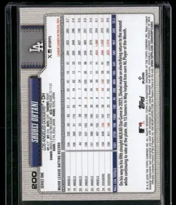 2026 Topps #200 Shohei Ohtani Rainbow Foil - Image 2