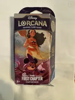 Lorcana The First Chapter Starter Deck - Amber/Amethyst *No Booster (Open Box) - Image 2