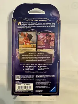 Lorcana The First Chapter Starter Deck - Amber/Amethyst *No Booster (Open Box) - Image 3
