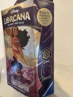 Lorcana The First Chapter Starter Deck - Amber/Amethyst *No Booster (Open Box) - Image 5