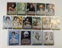 Is It Wrong to Pick up Girls in a Dungeon Weiss English - R (x11) & RR (x4) Lot - Image 1