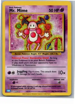 Mr. Mime Classic Collection Trading Card Game Classic 013/034 NM - Image 1